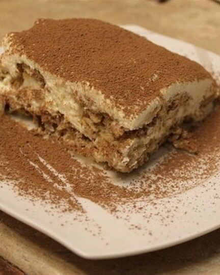 Рецепт тирамису с геркулесом и отрубями