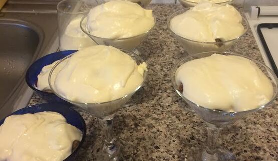 тирамису с малиной