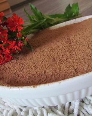 Творожно-мятный десерт