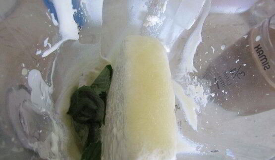 творожно-мятный десерт