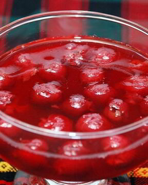 Вишневое желе