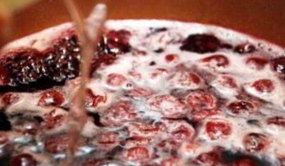 вишневое желе