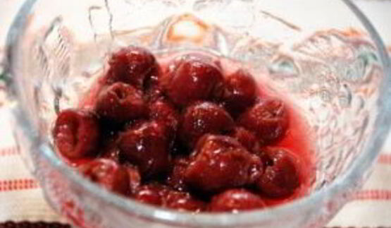 вишневое желе