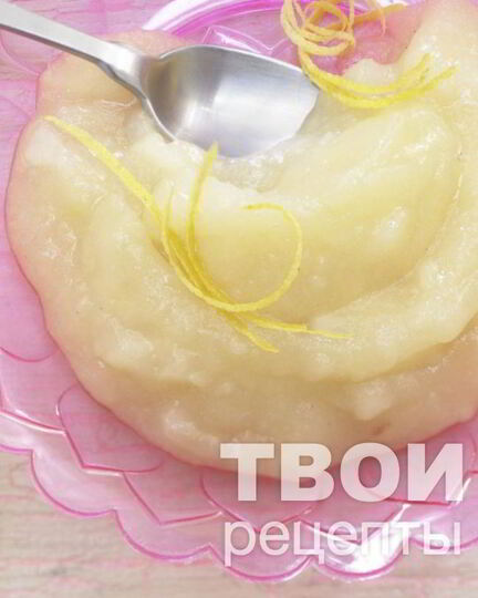 Рецепт яблочного пюре