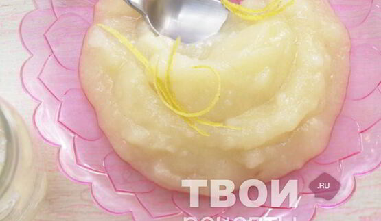 яблочное пюре