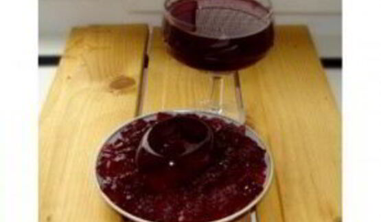 желе из черной смородины