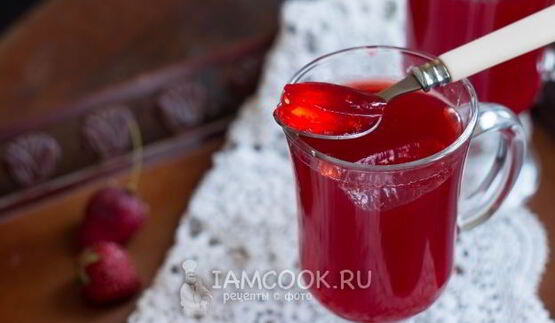 желе из клубники с агар-агаром