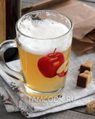 Желе Кружка пива из яблочного сока