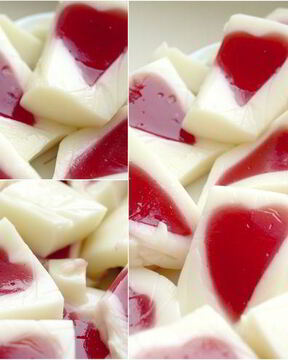 Желе на день Валентина