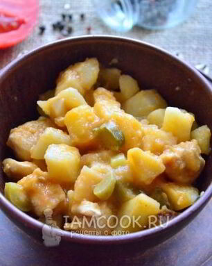 Азу из курицы