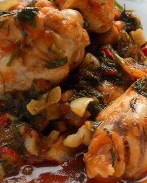 Чахохбили с курицей