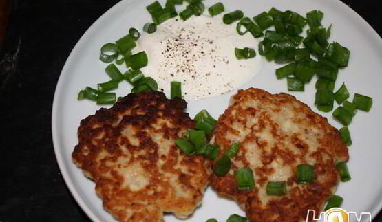 драники из черного хлеба