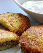 Драники картофельные с фаршем