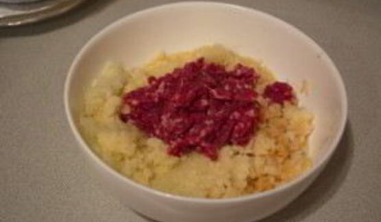 драники с фаршем говядины