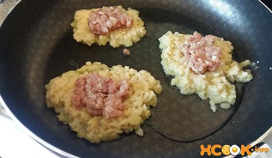 драники с фаршем