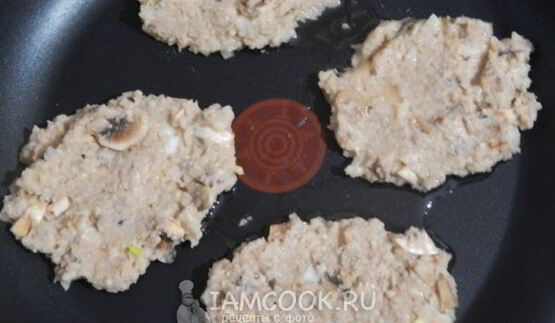 драники с грибами