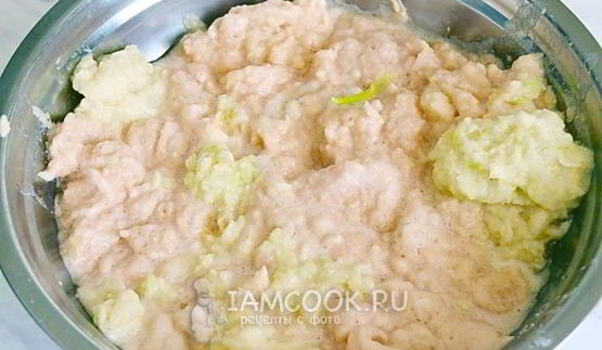 драники с куриным фаршем