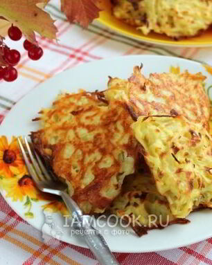 Картофельные драники в духовке