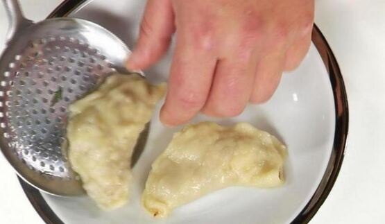 колдуны с гречкой и грибами