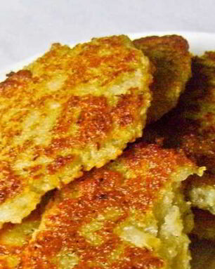 Постные драники картофельные