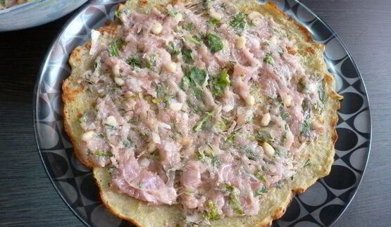 рулеты-драники с куриным фаршем