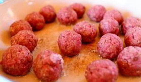 английские фрикадельки