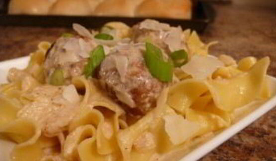 фрикадельки из индейки в сливочном соусе