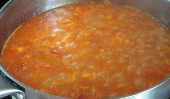 фрикадельки по-мароккански в томатном соусе