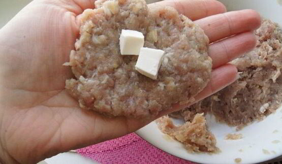 фрикадельки с фетой и соусом чимичурри