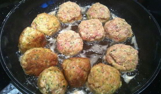 фрикадельки с пармезаном