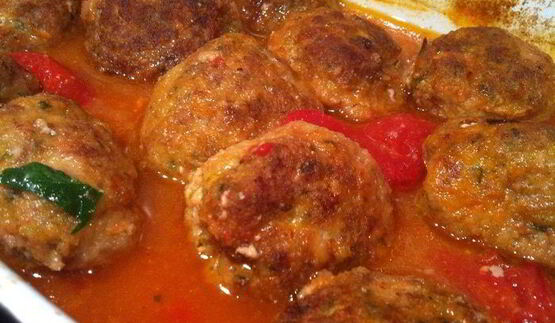 фрикадельки с пармезаном