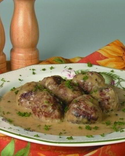 Рецепт фрикаделек в медово-горчичном соусе