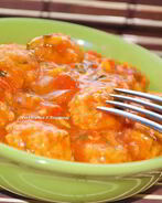 Фрикадельки в остром соусе