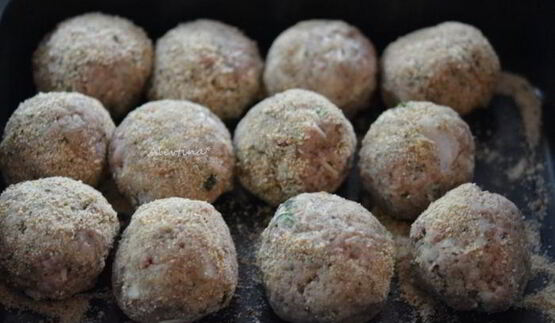 итальянские фрикадельки с рикоттой