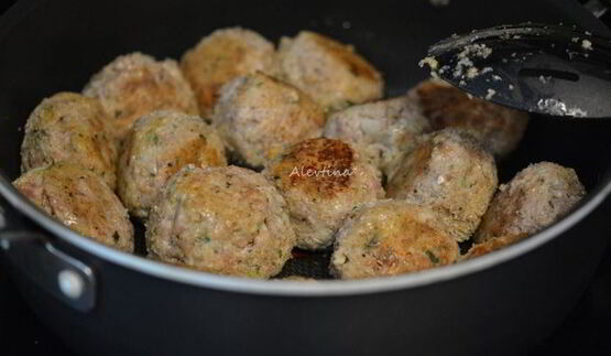 итальянские фрикадельки с рикоттой