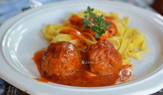 итальянские фрикадельки с рикоттой