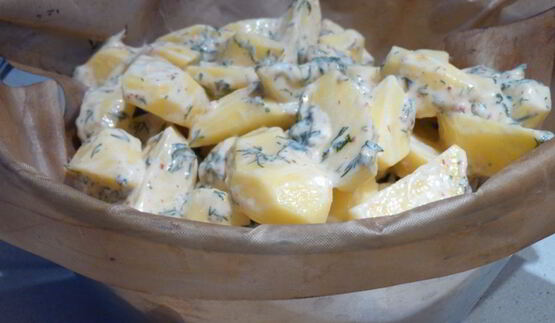 картофель по-деревенски