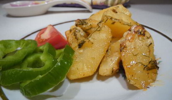 картофель по-деревенски