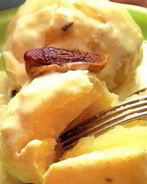 Картофель с грибным соусом