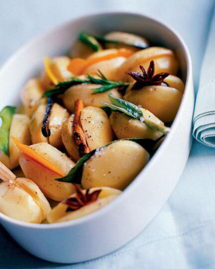 Рецепт картофеля с пряными травами