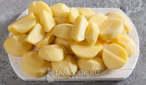 картошка с майонезом и морковью в духовке