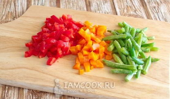 постный рис с овощами