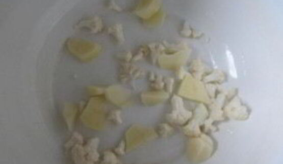 пюре из цветной капусты и картофеля