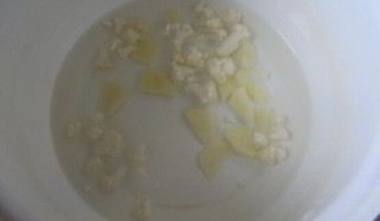 пюре из цветной капусты и картофеля