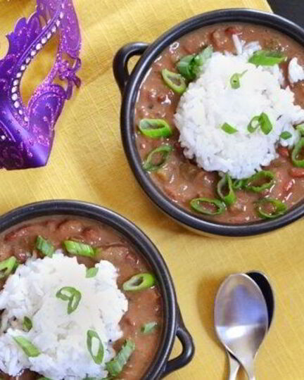 Рецепт риса с фасолью