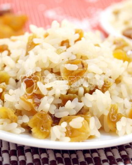 Рецепт риса с изюмом