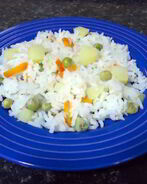 Рис с овощами в пароварке