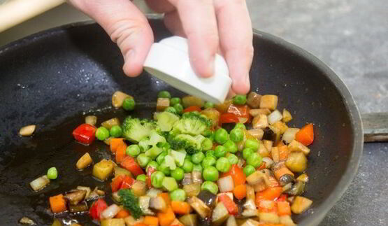 рис с овощами