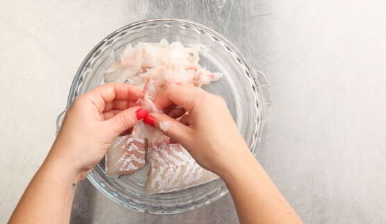 рис с треской и цветной капустой