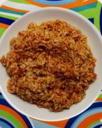 Рис с тушенкой в мультиварке